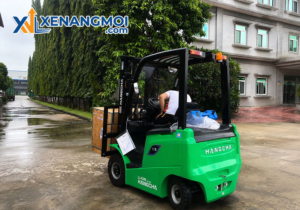 Xe nâng điện Hangcha 1.5 tấn 5 Xe nang dien 1.5 tan Hangcha model CPD15 AEY2 i