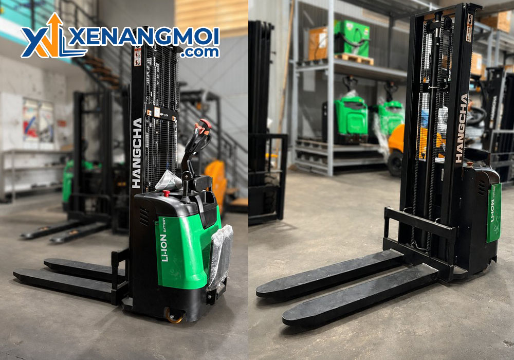 Xe nâng Pallet stacker Hangcha 1.5 tấn (mini) CDD15-WHL-i 3 Xe nâng tay cao Pallet stacker Hangcha 1.5 tấn CDD15-WHL-i