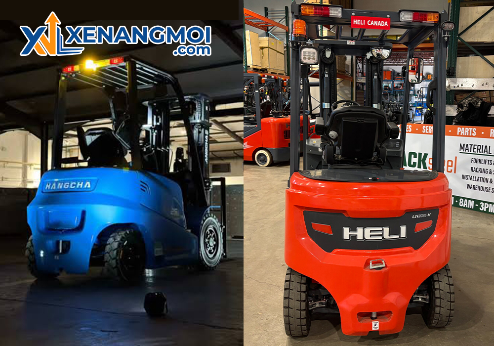 So sánh xe nâng điện Hangcha và Heli, giải pháp tối ưu chi phí 4 ĐẠI XE NÂNG - Nhà cung cấp xe nâng hàng Trung Quốc tại Việt Nam, hotline 0838 556 345