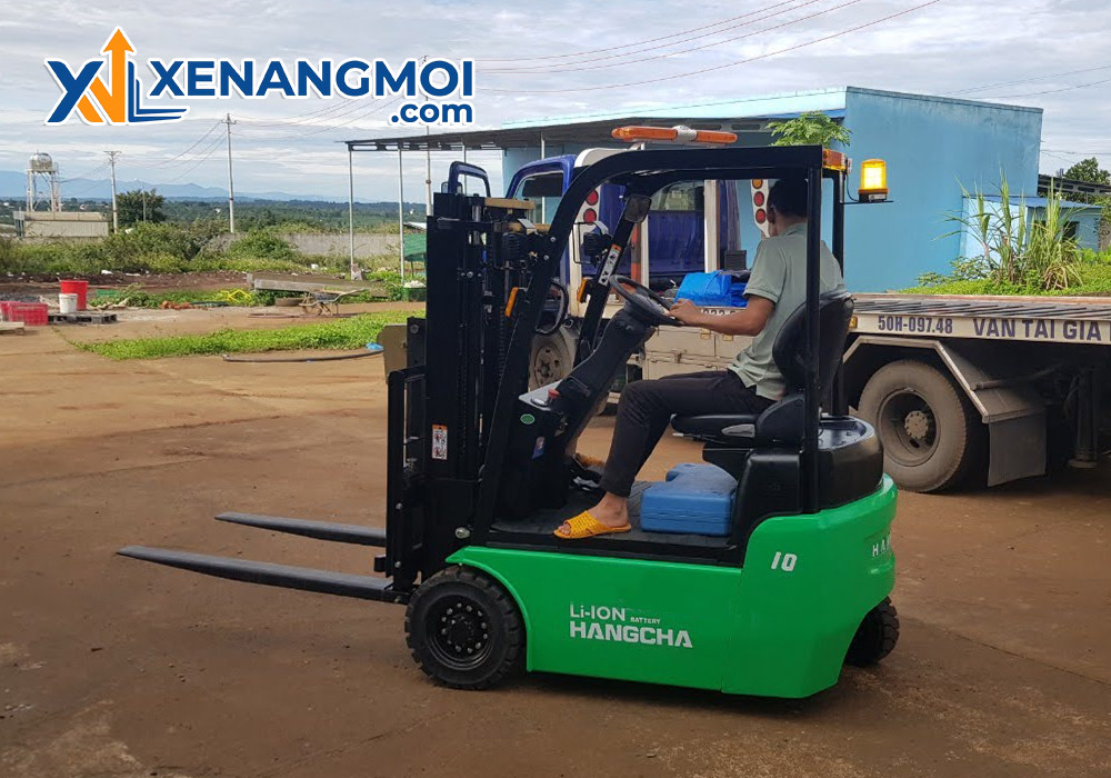 Xe nâng điện Hangcha 3 bánh 1.0 tấn 5 Ứng dụng của xe nâng điện Hangcha 3 bánh 1.0 tấn