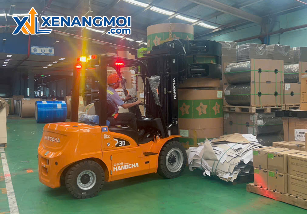 Xe nâng điện Hangcha 3.0 tấn dòng XE 4 Ứng dụng của xe nâng điện Hangcha 3.0 tấn dòng XE CPD30-XEY2H-SI