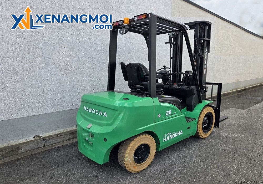 Xe nâng điện Hangcha 3.8 tấn dòng XE 6 Xe nâng điện 3.8 tấn dòng XE Hangcha Pin Litihium Ion