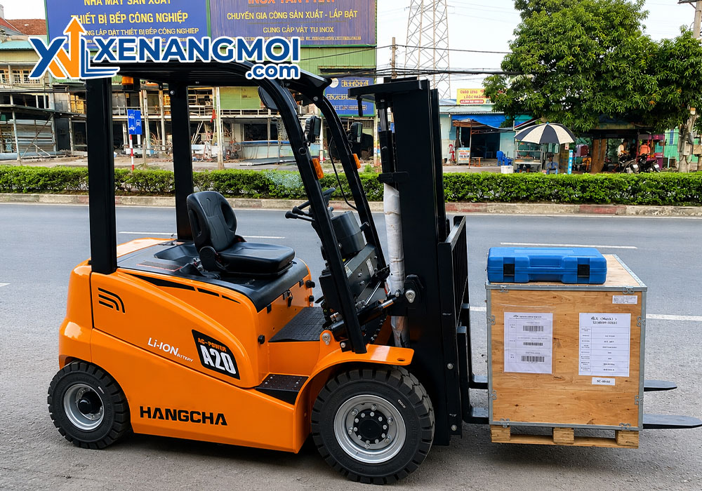 Xe nâng điện Hangcha 2.0 tấn XA series 3 Xe nâng điện Hangcha 2.0 tấn XA series chính hãng