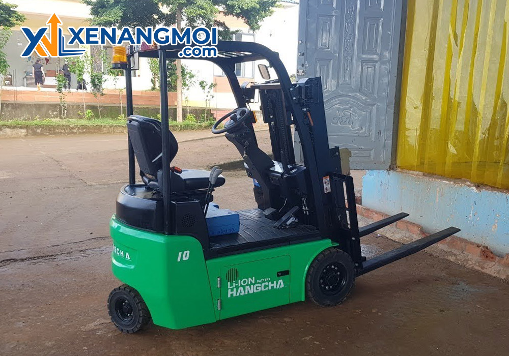 Xe nâng điện Hangcha 3 bánh 1.0 tấn 3 Xe nâng điện Hangcha 3 bánh 1.0 tấn nhập khẩu chính hãng