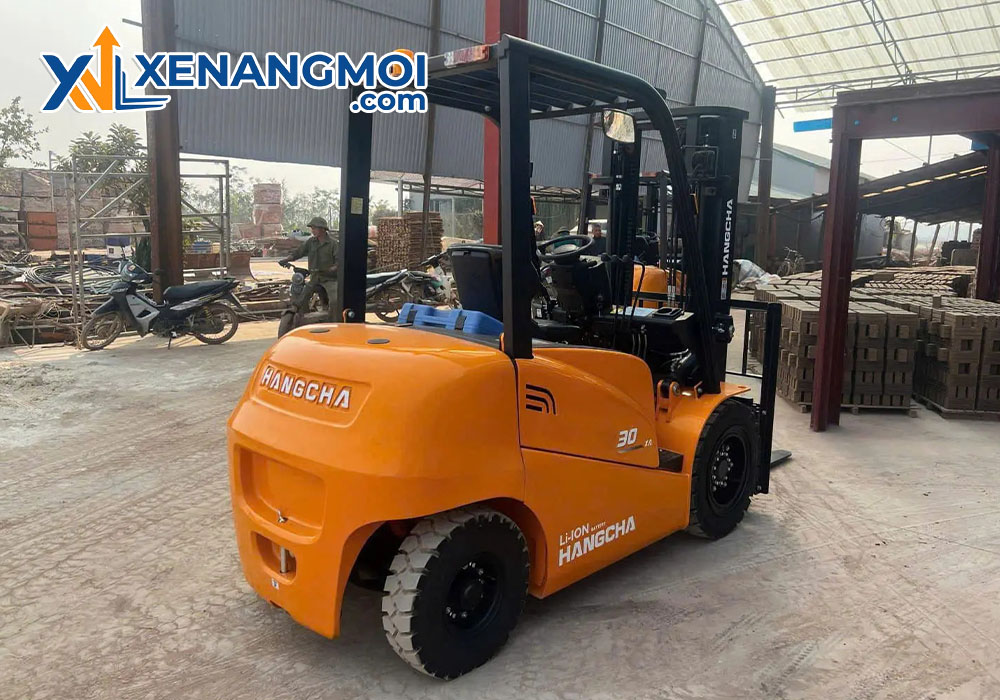 Xe nâng điện Hangcha 3.0 tấn XA series 3 Xe nâng điện Hangcha 3.0 tấn XA series pin Lithium-ion