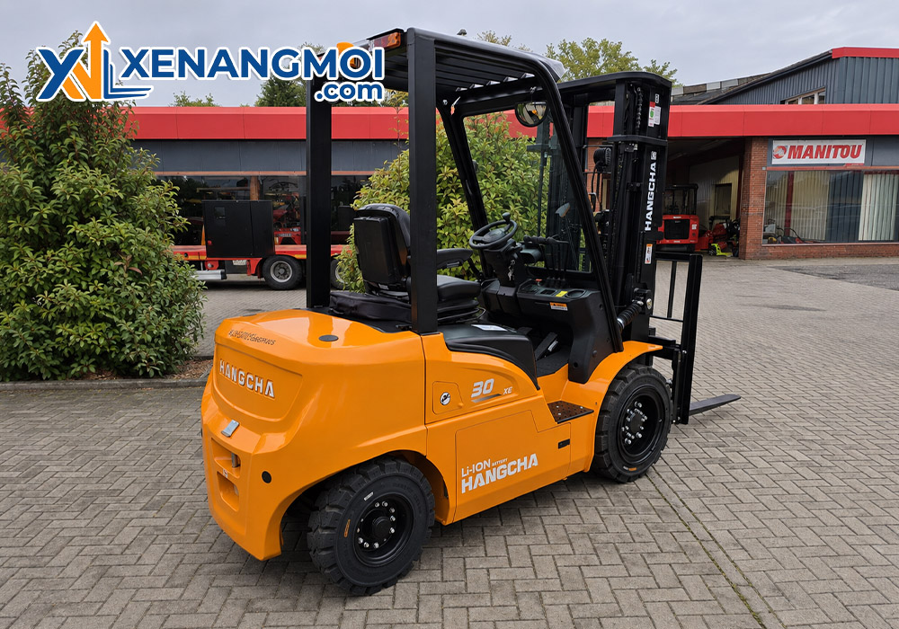 Xe nâng điện Hangcha 3.0 tấn dòng XE 5 Xe nâng điện Hangcha 3.0 tấn XE series CPD30-XEY2H-SI