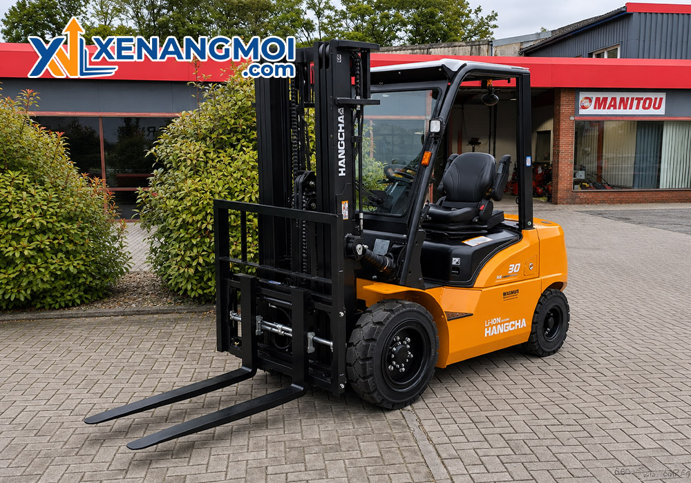 Xe nâng điện Hangcha 3.0 tấn dòng XE 3 Xe nâng điện Hangcha 3.0 tấn dòng XE CPD30-XEY2H-SI