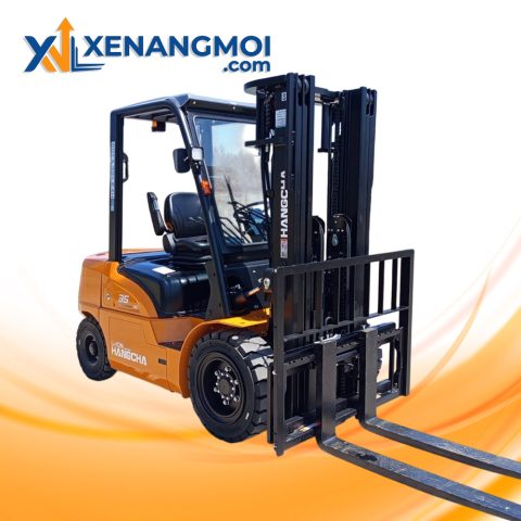 Xe nâng điện Hangcha 3.5 tấn dòng XE 1 Xe nâng điện Hangcha 3.5 tấn XE series CPD35-XEY2H-SI
