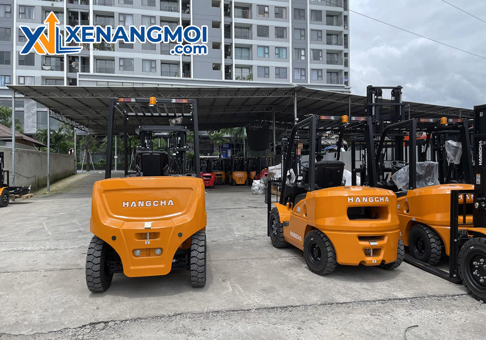 Xe nâng điện Hangcha 4.0 tấn mini 4 Xe nâng điện Hangcha 4.0 tấn mini CPD40-XEY2-SI chính hãng