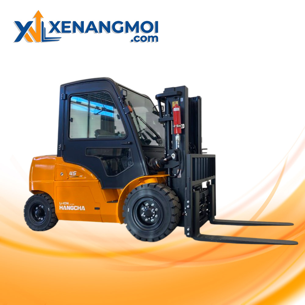 Xe nâng điện Hangcha 4.5 tấn mini CPD45-XEY2-SI Lithium-ion Xe nâng điện Hangcha 4.5 tấn mini CPD45-XEY2-SI Lithium-ion