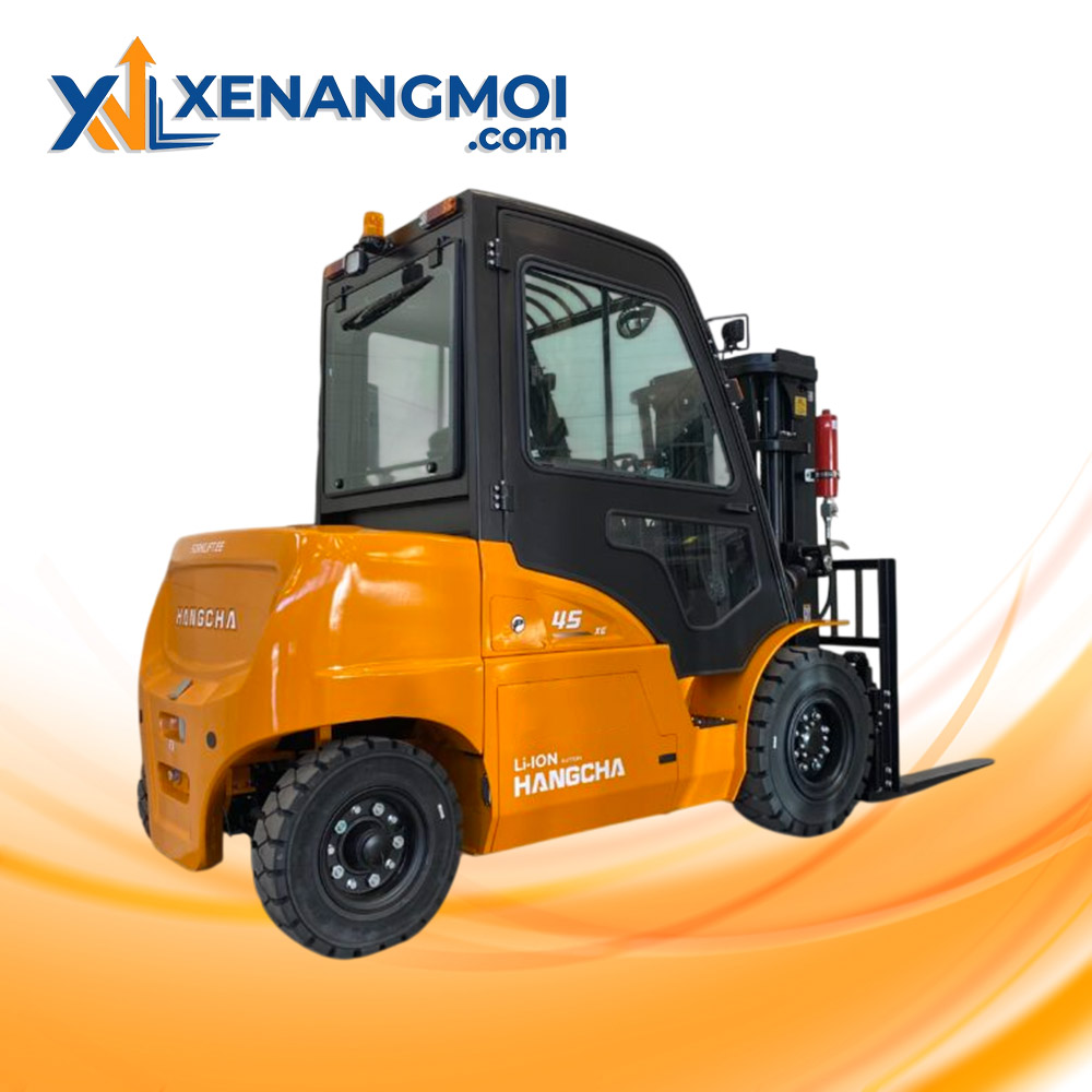 Xe nâng điện Hangcha 4.5 tấn mini CPD45-XEY2-SI Xe nâng điện Hangcha 4.5 tấn mini CPD45-XEY2-SI