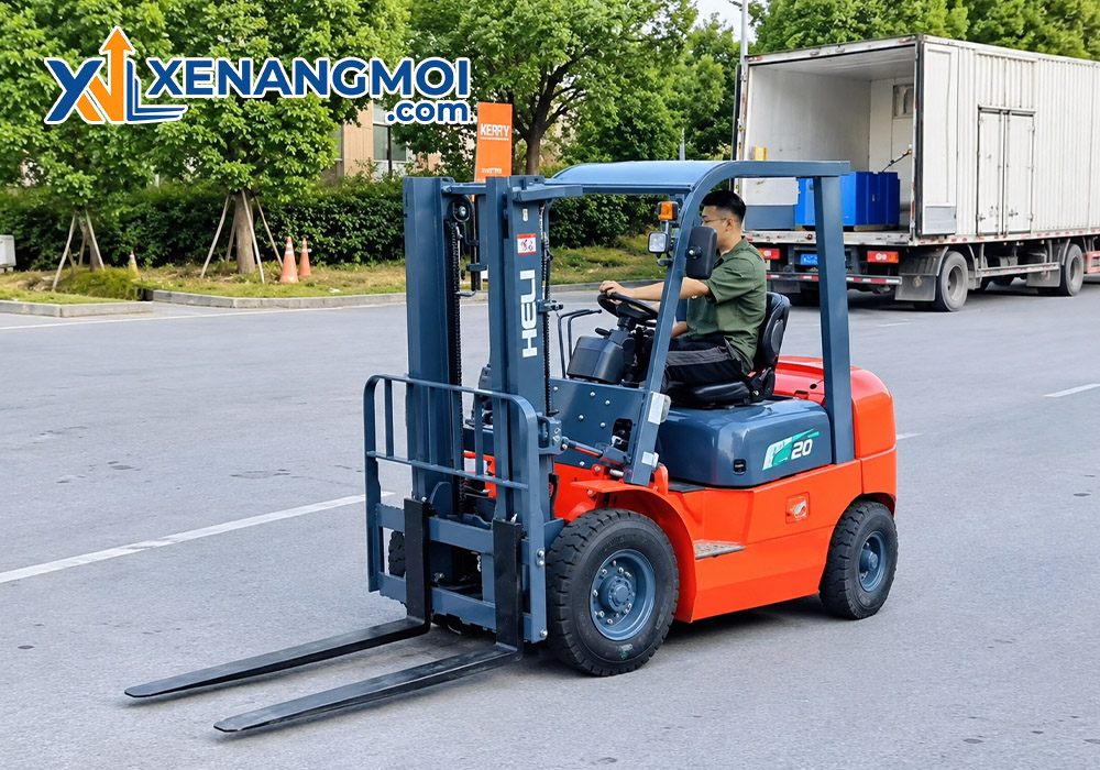 Xe nâng điện Heli 2.0 tấn H2 series 5 Xe nâng điện Heli 2.0 tấn dòng H2 series chính hãng