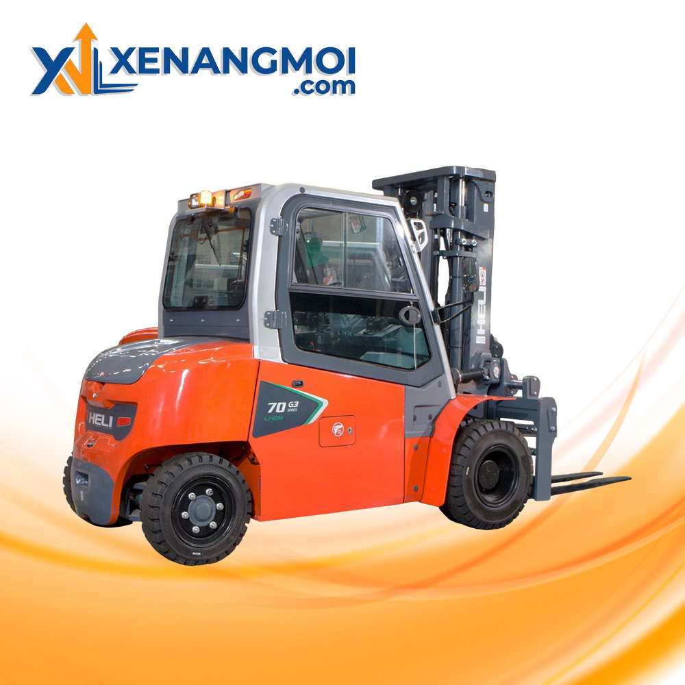 Xe nâng điện Heli 7.0 tấn dòng G3 series Xe nâng điện Heli 7.0 tấn dòng G3 series