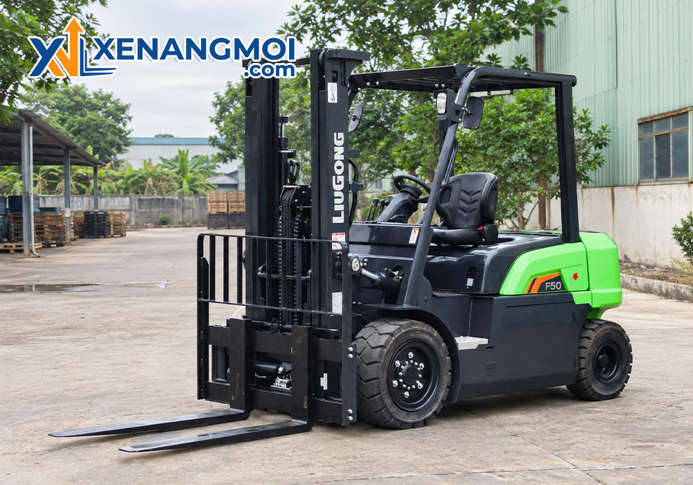 Xe nâng điện Liugong 5.0 tấn mini 6 Xe nâng điện Liugong 5.0 tấn mini chính hãng