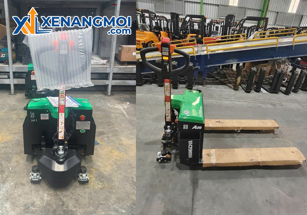 Xe nâng điện kéo tay Hangcha 2.0 tấn mini CBD20-WD-i 4 Xe nâng điện kéo tay Hangcha 2.0 tấn mini CBD20-WD-i chính hãng