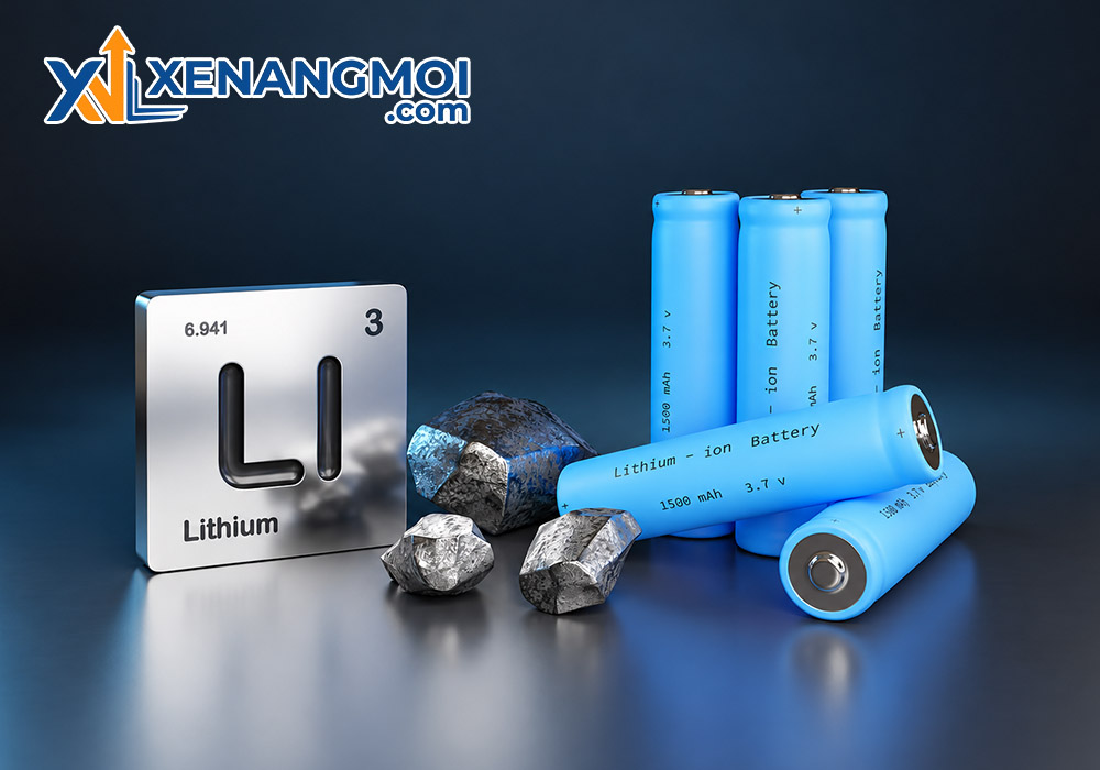 Pin Lithium-ion là gì? Cấu tạo, ưu điểm và ứng dụng trong xe nâng điện 1 Pin Lithium-ion là gì.