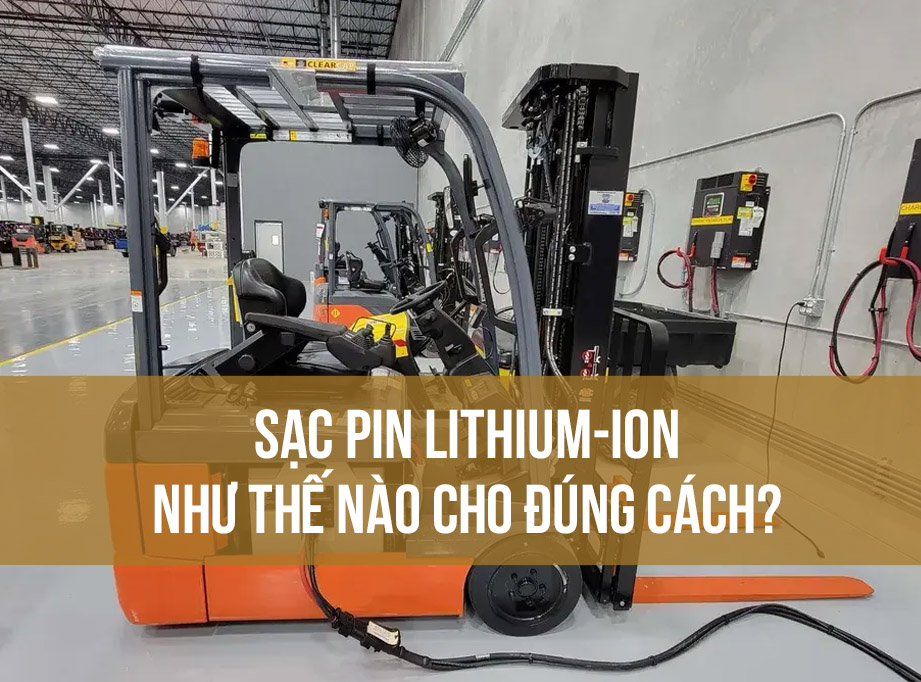 Sạc pin lithium-ion như thế nào cho đúng cách