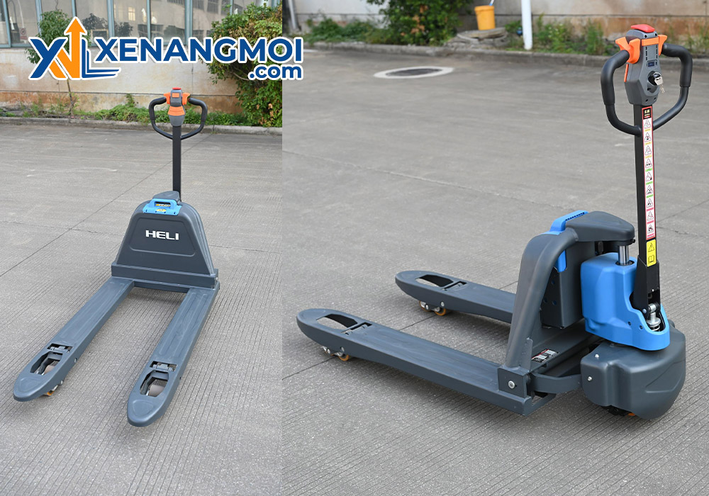 Xe nâng Pallet truck Heli 5 Xe nâng Pallet truck Heli CBD20-ZLI thay thế xe nâng tay cơ