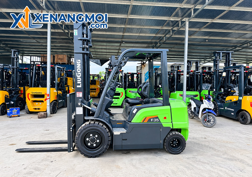 Xe nâng điện Liugong 3.5 tấn 3 Xe nâng điện Liugong 3.5 tấn thiết kế hiện đại, tiện dụng