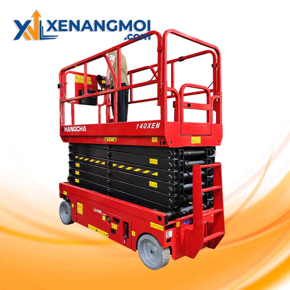 Xe nâng người dạng cắt kéo 14m Hangcha 140XEN Xe nâng người dạng cắt kéo 14m Hangcha 140XEN