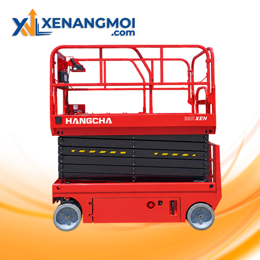 Xe nâng người dạng cắt kéo 14m Hangcha model 140XEN Xe nâng người dạng cắt kéo 14m Hangcha model 140XEN