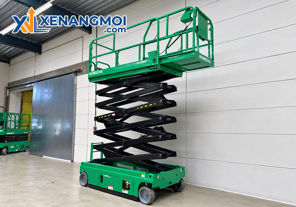 Xe nâng người dạng cắt kéo 16m Hangcha 160XEN 4 Xe nâng người dạng cắt kéo 16m Hangcha 160XEN mở rộng