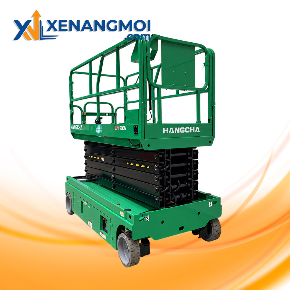 Xe nâng người dạng cắt kéo 16m Hangcha 160XEN Xe nâng người dạng cắt kéo 16m Hangcha 160XEN