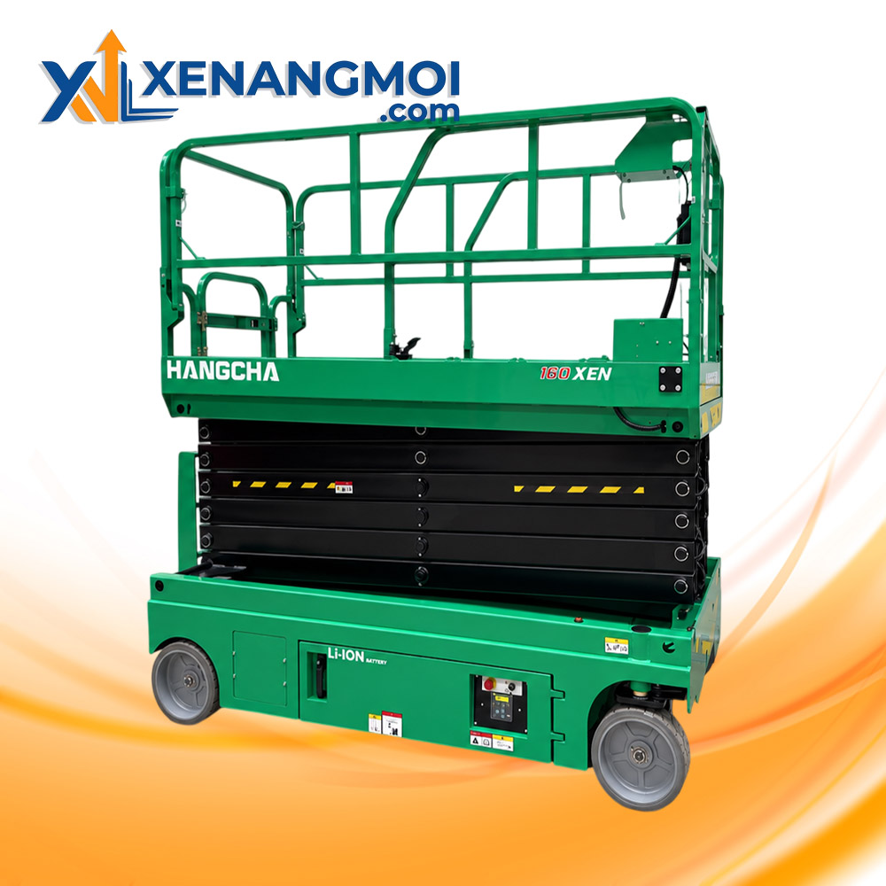 Xe nâng người dạng cắt kéo 16m Hangcha model 160XEN Xe nâng người dạng cắt kéo 16m 160XEN Hangcha