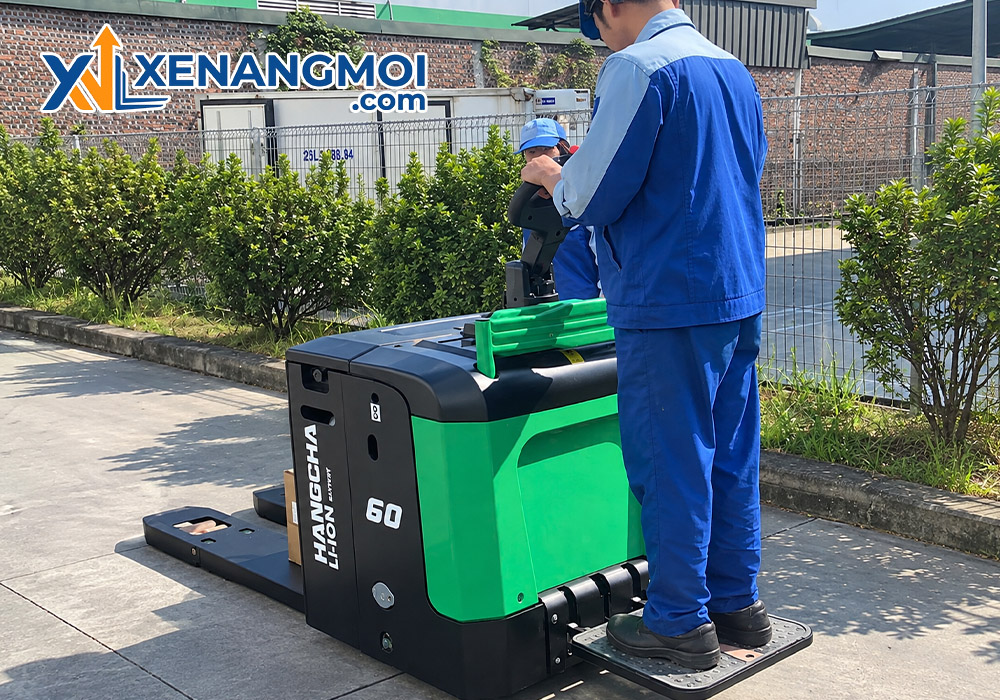 Xe nâng Pallet truck Hangcha 6.0 tấn 3 Xe nâng Pallet truck Hangcha 6.0 tấn CBD60-AC2S-i